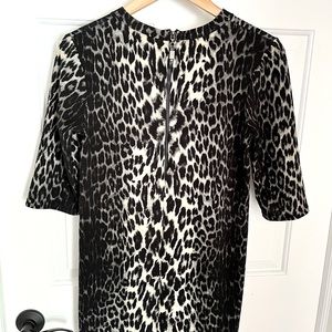 Leopard print dress